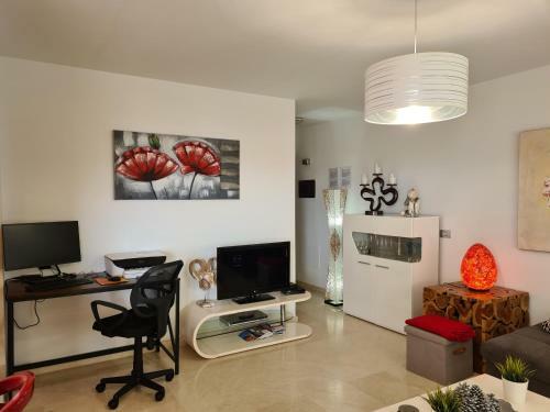 Modern Duplex Apartment In Palm Mar