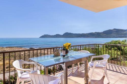 Mallorca Beach Front Line House 6 Pers