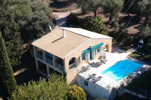 Gastouri Villa Pascalia With Pool And Views