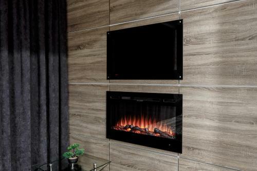 Apartment In The Center! Panoramic Windows! Fireplace!