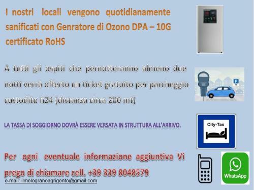 B&B Il Melograno Antico Con Terrazza E Giardino