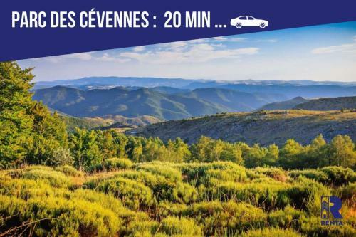 Maison C�venole Parking S�curis� Jardin
