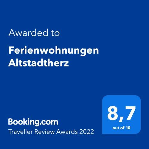 Apartamento Ferienwohnungen Altstadtherz
