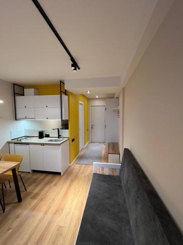 Yellow Apartment With Mountain View