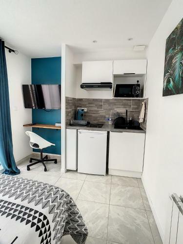 Apartamento Studio Hyper Centre Gare Amiens Wifi 2 Pers