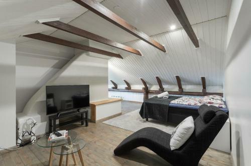 Apartamento Unique Open Space Loft Studio In The Attic