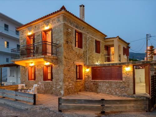 Beachfront Stone-built Luxury Fully Equipped Villa