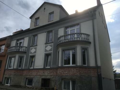 White Apartment House