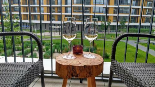 Apartamento Newly Built Bachelor Pad In Outer City Center