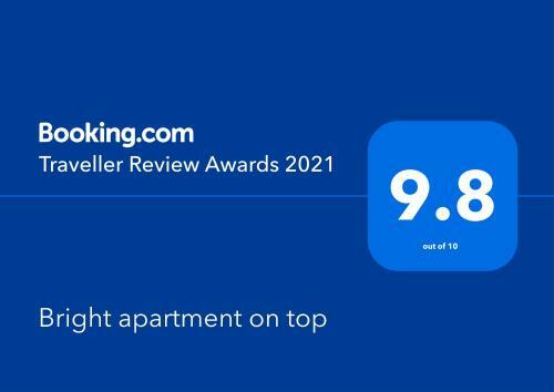 Bright Apartment On Top