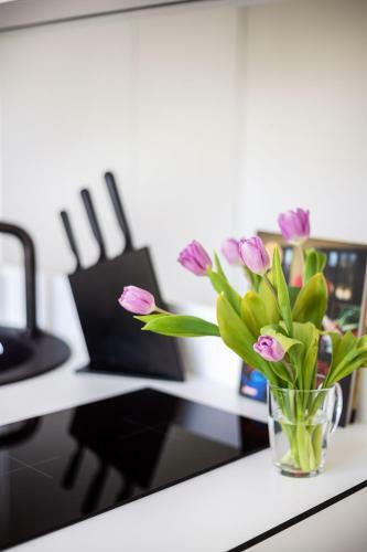 Apartamento #stayhere - Sunny Compact Loft With Pool - Palanga