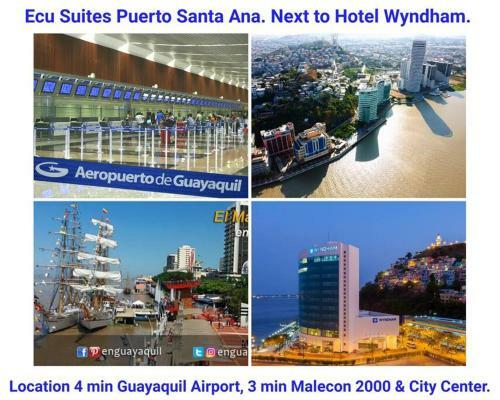 Apartamento Ecusuite Ejecutiva River1 Junto A Hotel Wyndham