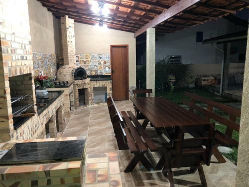 Casa de Praia Bem Espa�osa Em Praia Seca