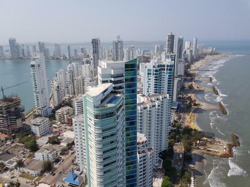 Apartamento Murano Elite. Bocagrande. Dos Habitaciones