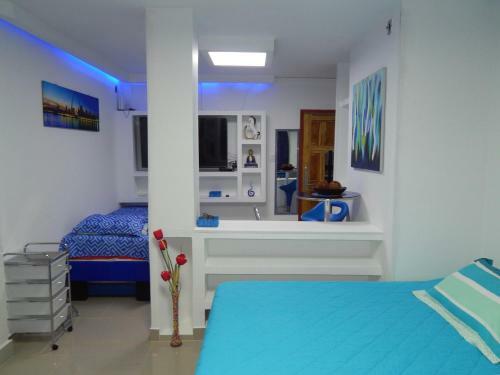 Azul Marino - Apartaestudio Bocagrande