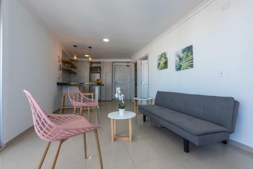 Apartamento Hermoso Apto Al Borde Del Mar-vista Excepcional