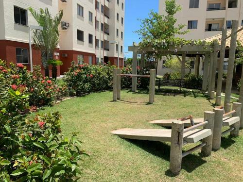 Apartamento 2 Quartos Mobiliado Aruana A 2 Km Da Praia