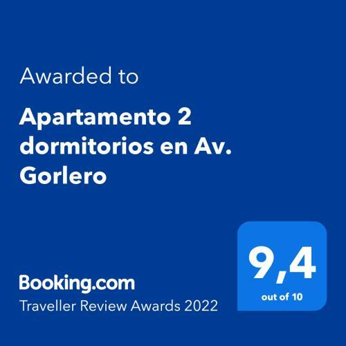 Apartamento 2 Dormitorios En Av. Gorlero