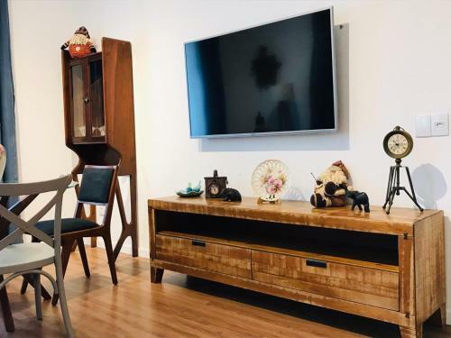 Apartamento Top Central Wiffi E Ar,100m Do Mar