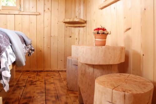 Wooden Mill Among Orchards Apartment