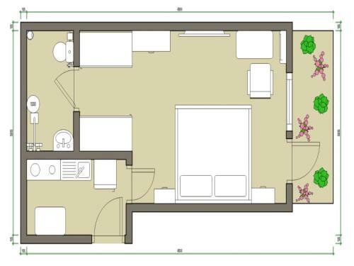 Apartamento Bluo Modern Studio - Dlf Galleria Market