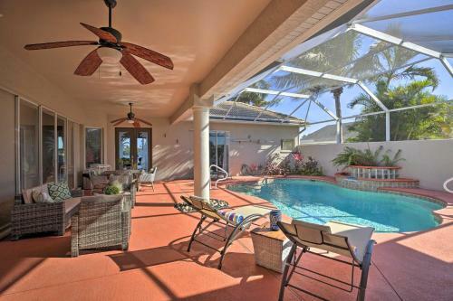 Lakefront Cape Coral Home With Spacious Layout!