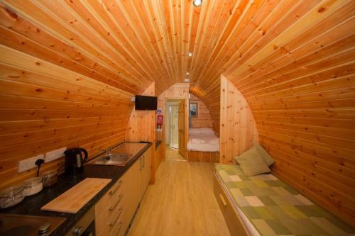Lodge Wall Eden Farm Luxury Log Cabins