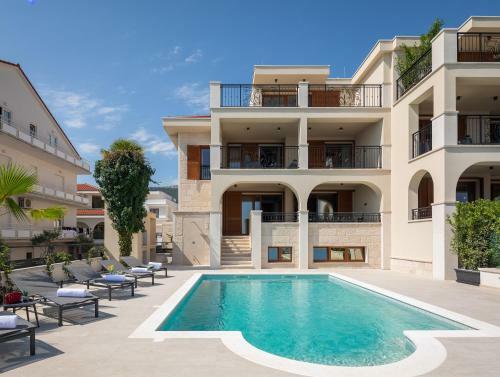 Beachfront Villa Anemona With Pool