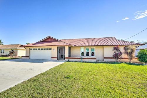 Canalfront Family Home With Dock And Gulf Access!