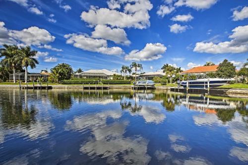 Canal Waterfront Home With Private Pool And Dock!