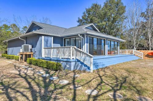 Updated Waterfront Escape With Dock And Fire Pit