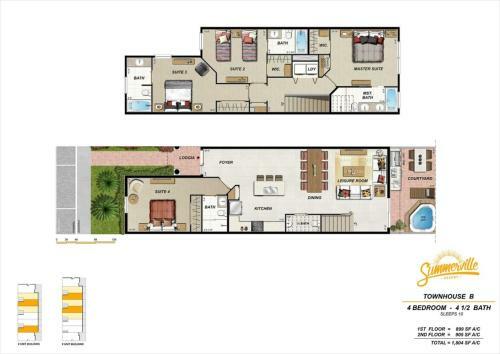 4 Br 4 Ba Villa Self Check-in Bbq & Full Kitchen