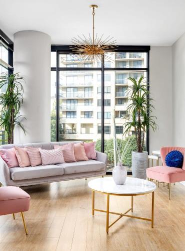 Apartamento Poshly Pastel Buckhead Paradise