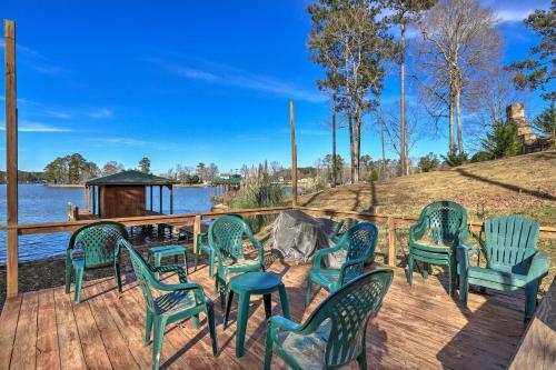 Lakefront Sparta Cottage With Decks And Boat Dock