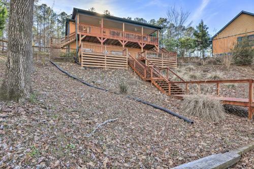 Lakefront Sparta Cottage With Decks And Boat Dock