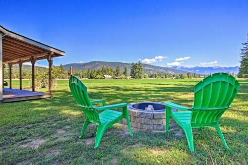 Tranquil Bonners Ferry Cabin - 4 Mi To Downtown!