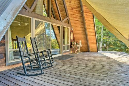 Irwin A-frame Cabin With Deck And Mountain Views!