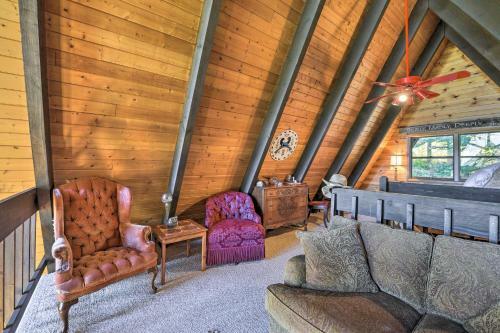 Irwin A-frame Cabin With Deck And Mountain Views!