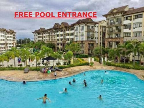 Apartamento One Oasis A2, Shortwalk Sm Mall Free Pool Kitchen