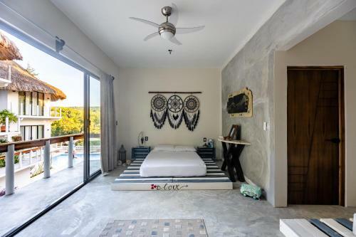 Hotel Caba�as Sicar� Mazunte