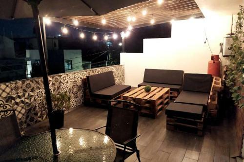 Apartamento Loft Con Amplia Terraza Midtown/providencia