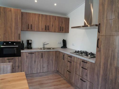 Spacious Chalet With Decorative Fireplace, Located On The Veluwe