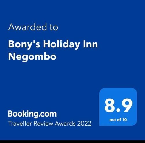 Bed & Breakfast Bony's Holiday Inn Negombo