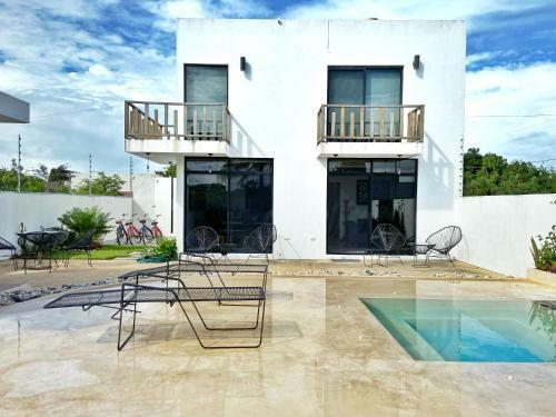 Amazing Villa In Mahahual