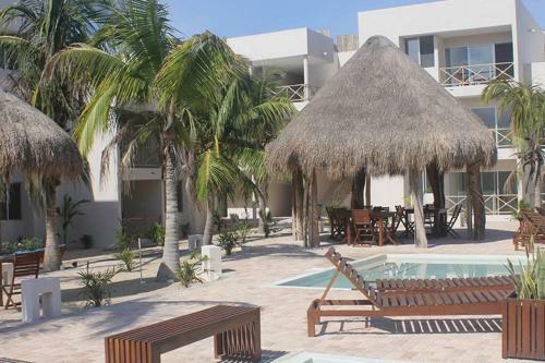 Apartamento Luxury Condo-progreso, Yucatan-security 24hr-plus K4yak
