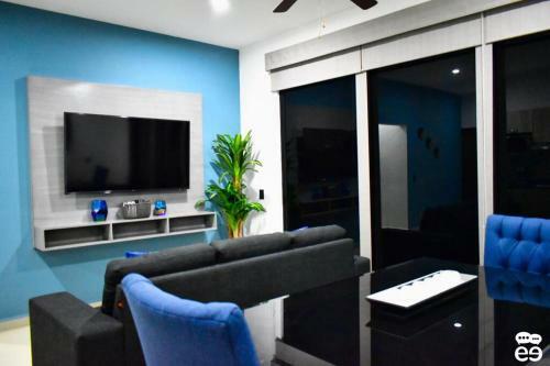 Apartamento Depto A 2 Cuadras de Playa Con Alberca Compartida