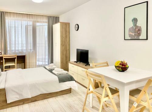 Apartamento Cozy Studio Next To State Opera With Work Space