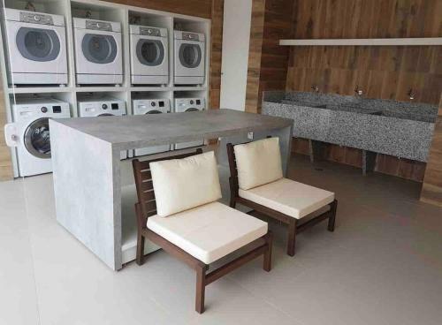 Apartamento Flat 317 Granja Cotia Wi-fi Equipado E Funcional