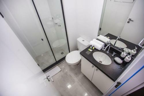 Apartamento Studio Novo Com Vista Do Skyline de Curitiba - All1607