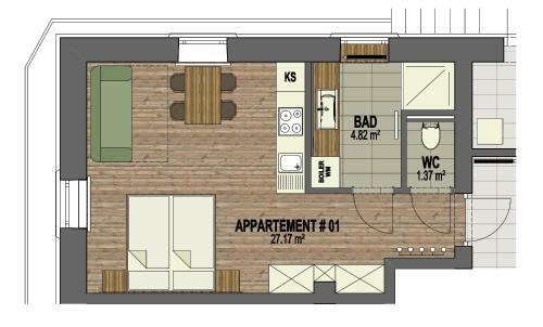 Apartamento Villa Ganzstein